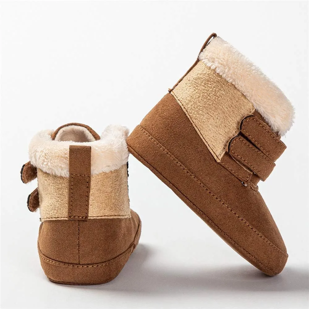 Baby Boys Snow Boots Winter Warm Non-Slip Shoes