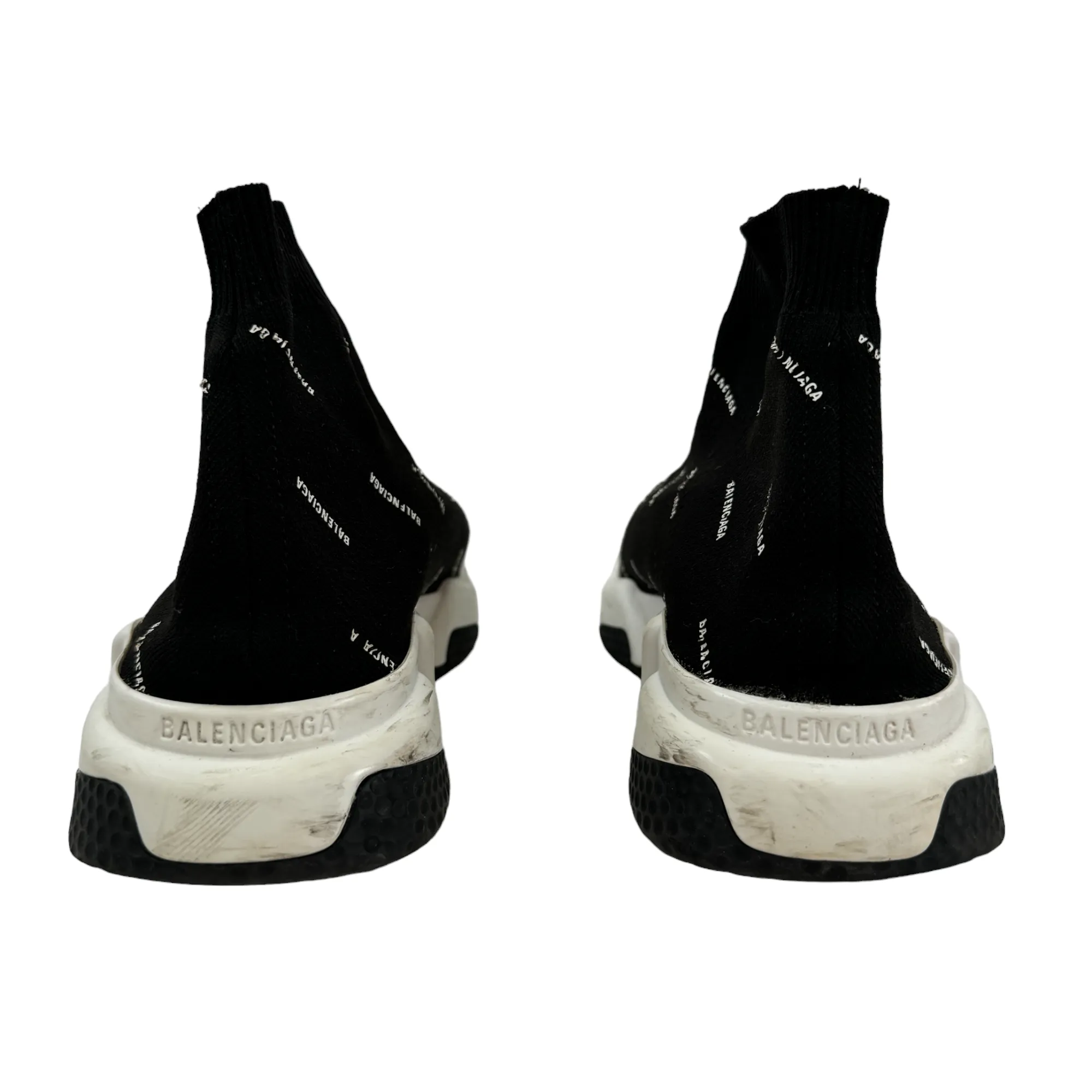 Men's Speed Sock High Trainers Black Size EU 40 / UK 6