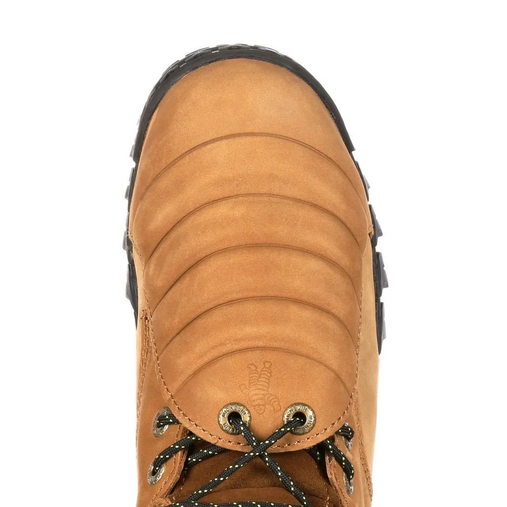 MICHELIN Men's 8" Sledge Metatarsal Work Boot Steel Toe Brown 11.5 EE
