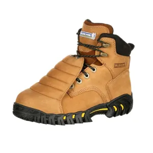 MICHELIN Men's 8" Sledge Metatarsal Work Boot Steel Toe Brown 11.5 EE